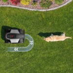 Roborock RockMow Z1 varno spremeni smer ob človeku ali živali